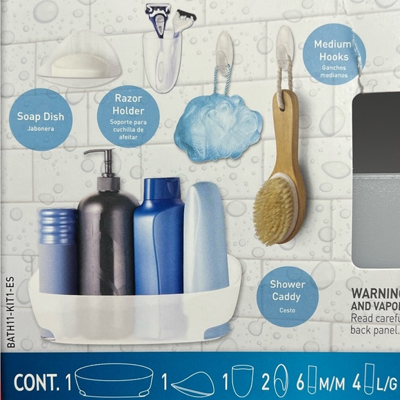 COMMAND 5-Piece BATH Set - Picture 2 of 2